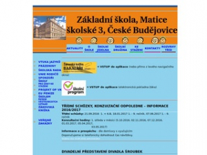 Základní škola Matice školské 3, České Budějovice