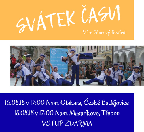 Letní festivaly se pravidelně těší velké oblibě  v Českých Budějovicích a Třeboni 