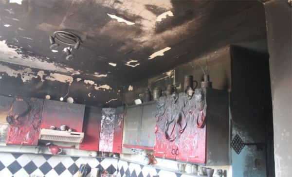 Požár bytu v Předslavicích způsobil škody za 300 000 korun