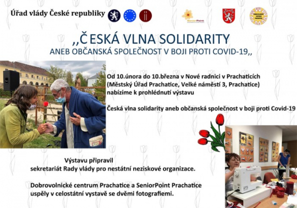 Česká vlna solidarity na radnici v Prachaticích