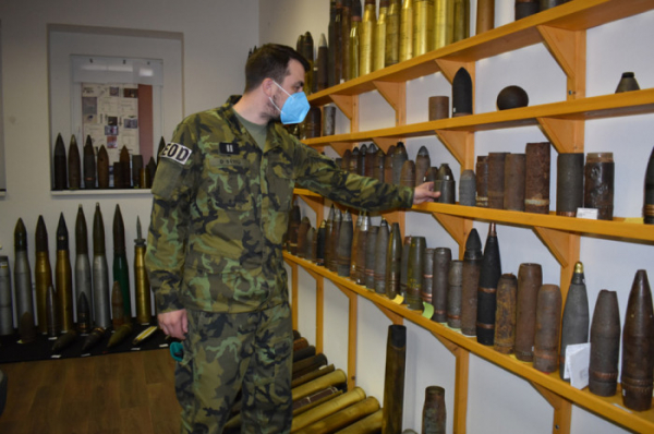 Sbírka munice v hodnotě milionu Eur rozšíří svoji expozici