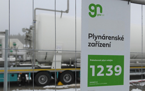GasNet otevřel v Kaplici čtvrtou LNG stanici, první v jižních Čechách