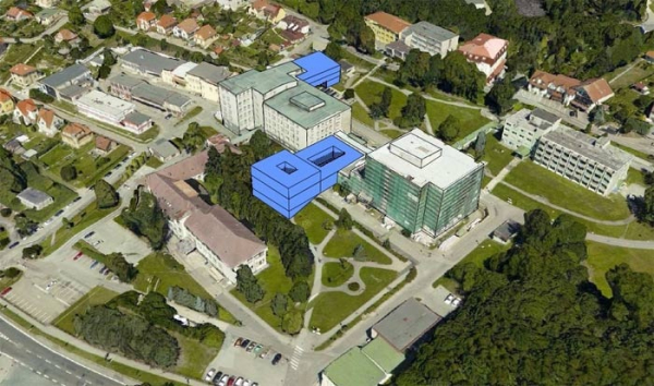 Českokrumlovská nemocnice dokončuje projekt nového pavilónu